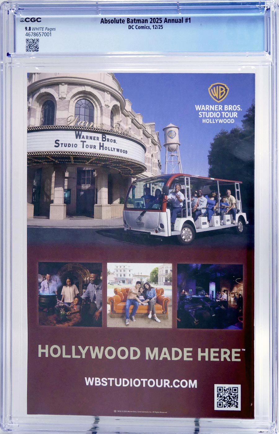 Absolute Batman 2025 Annual #1 (One Shot) Cover J Regular Daniel Warren Johnson Cover CGC 9.8 (DC All In)