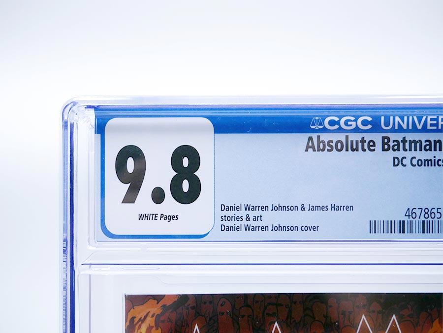 Absolute Batman 2025 Annual #1 (One Shot) Cover J Regular Daniel Warren Johnson Cover CGC 9.8 (DC All In)