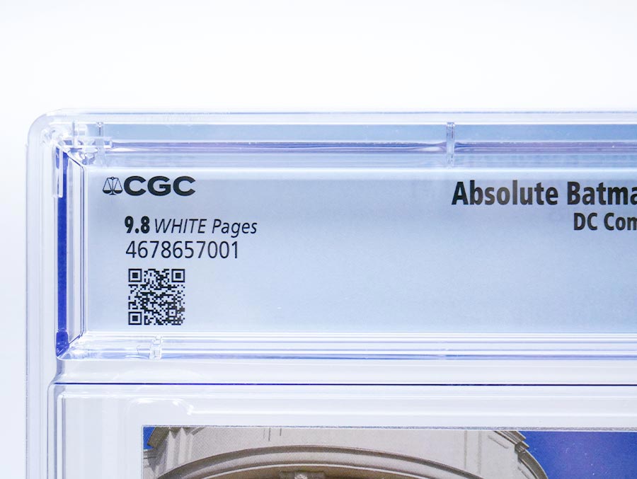 Absolute Batman 2025 Annual #1 (One Shot) Cover J Regular Daniel Warren Johnson Cover CGC 9.8 (DC All In)