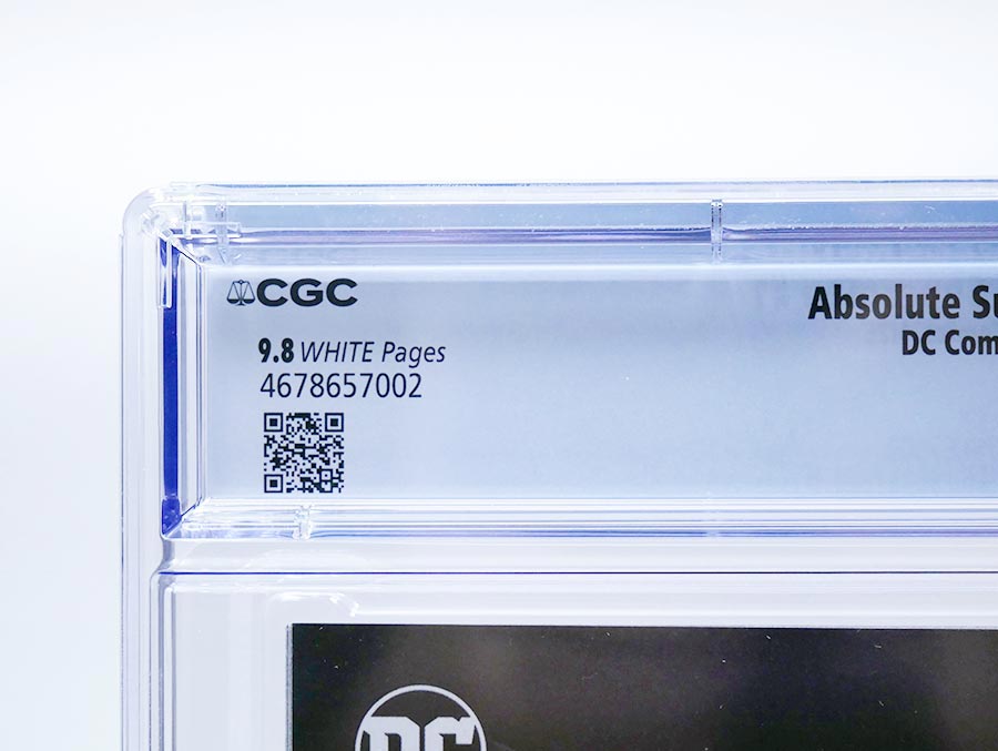 Absolute Superman #1 Cover Z-B Regular Rafa Sandoval Cover CGC 9.8 (DC All In)