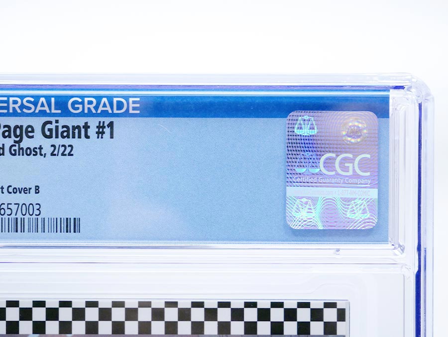 Geiger 80-Page Giant #1 (One Shot) Cover F Variant Bryan Hitch Cover CGC 9.8