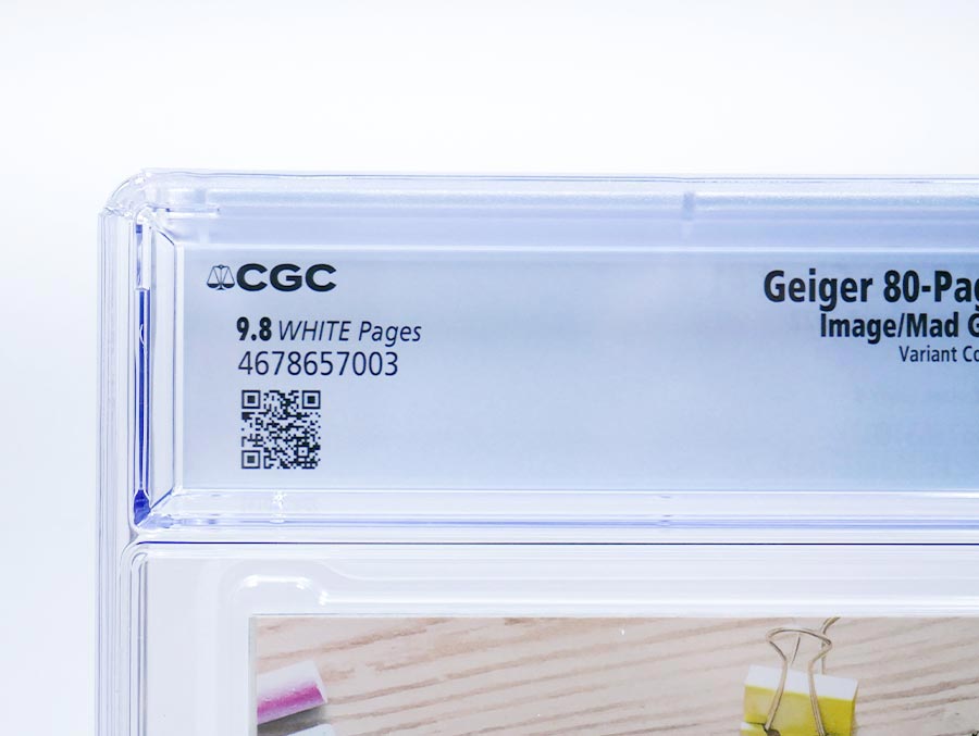 Geiger 80-Page Giant #1 (One Shot) Cover F Variant Bryan Hitch Cover CGC 9.8