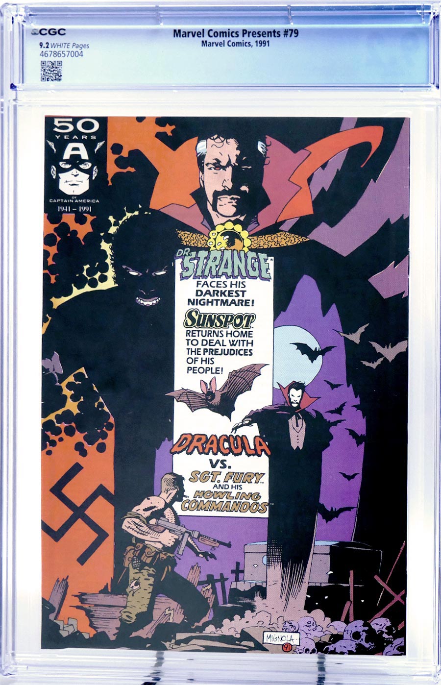 Marvel Comics Presents #79 Cover B CGC 9.2