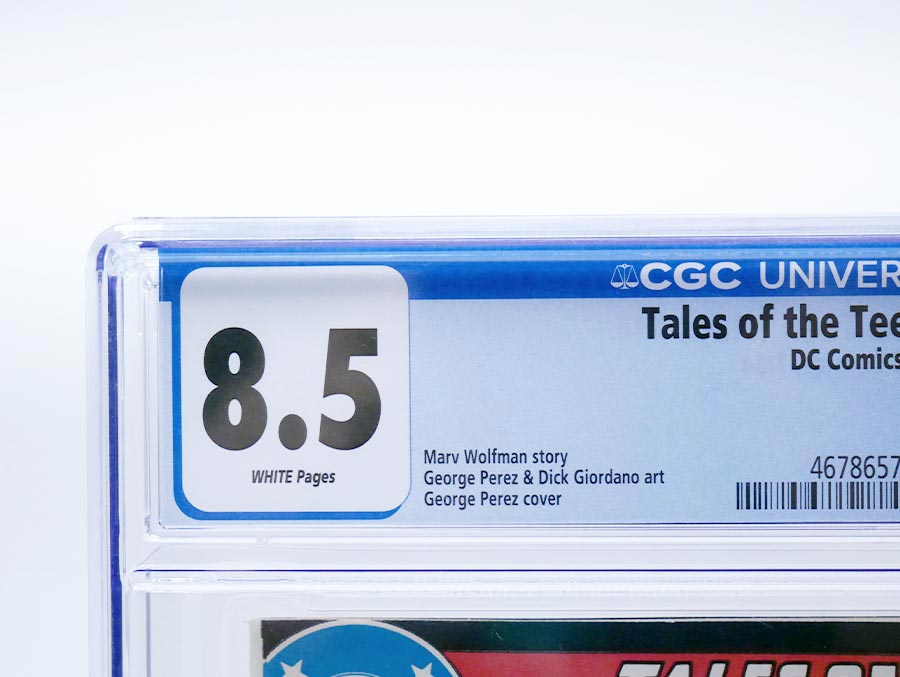 Tales Of The Teen Titans #44 Cover F CGC 8.5