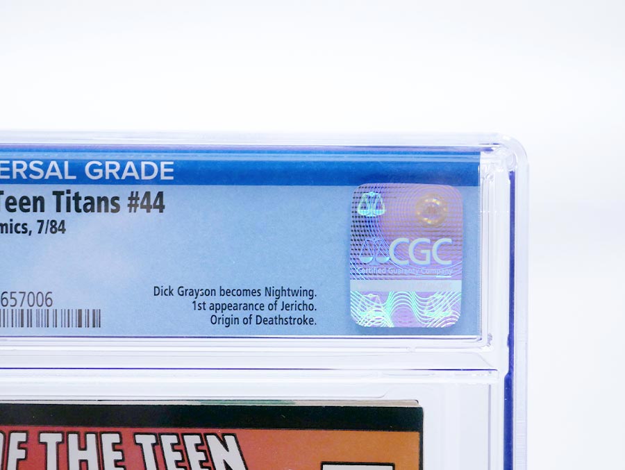 Tales Of The Teen Titans #44 Cover F CGC 8.5