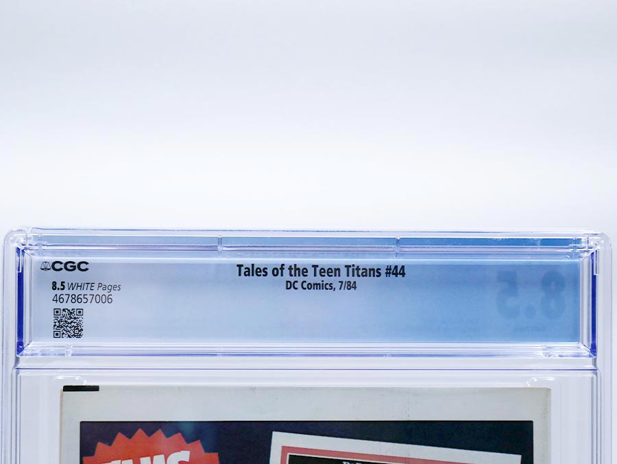 Tales Of The Teen Titans #44 Cover F CGC 8.5