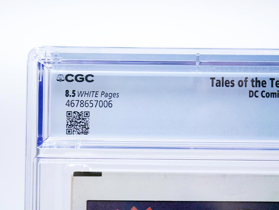 Tales Of The Teen Titans #44 Cover F CGC 8.5