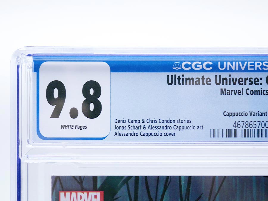 Ultimate Universe One Year In #1 (One Shot) Cover N Variant Alessandro Cappuccio Spoiler Cover CGC 9.8