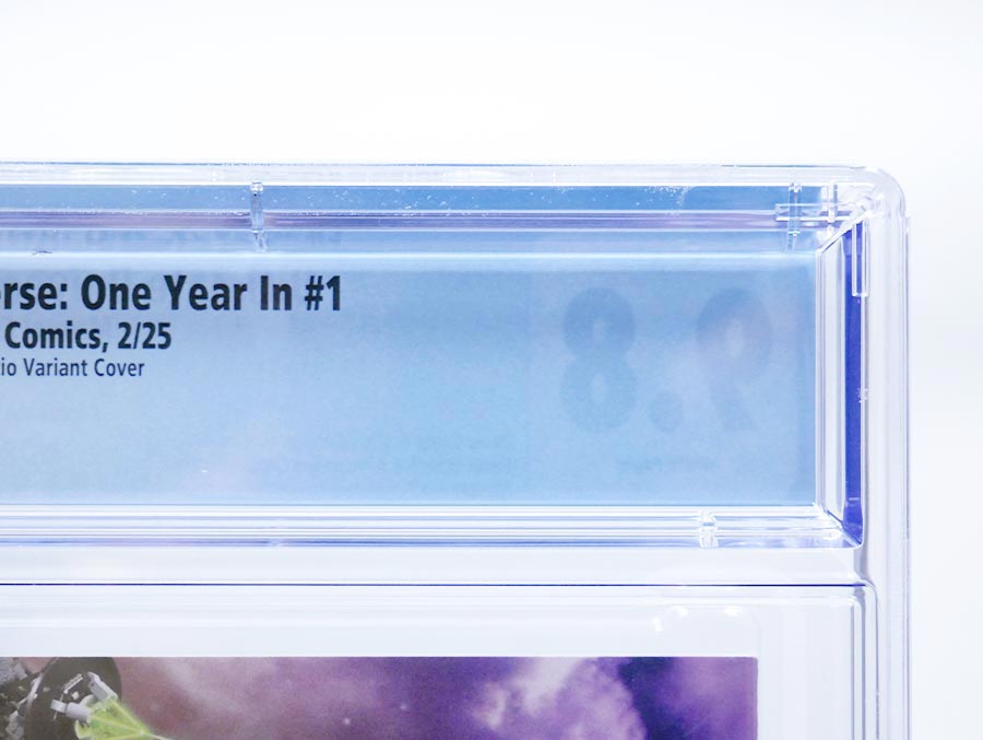 Ultimate Universe One Year In #1 (One Shot) Cover N Variant Alessandro Cappuccio Spoiler Cover CGC 9.8