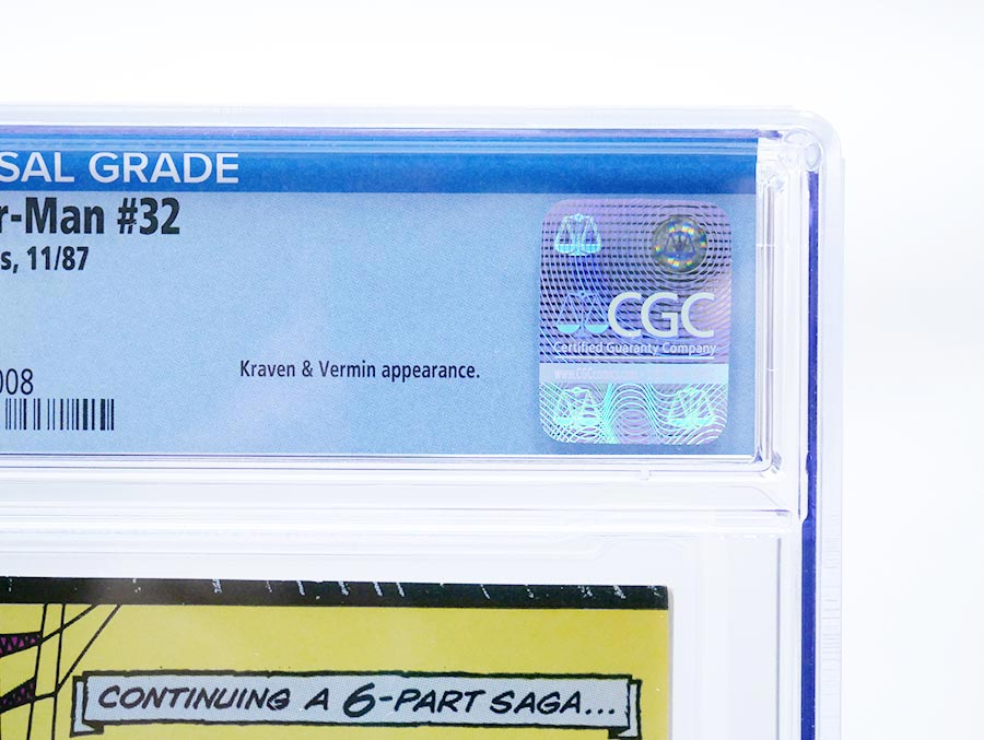 Web Of Spider-Man #32 Cover C CGC 9.4