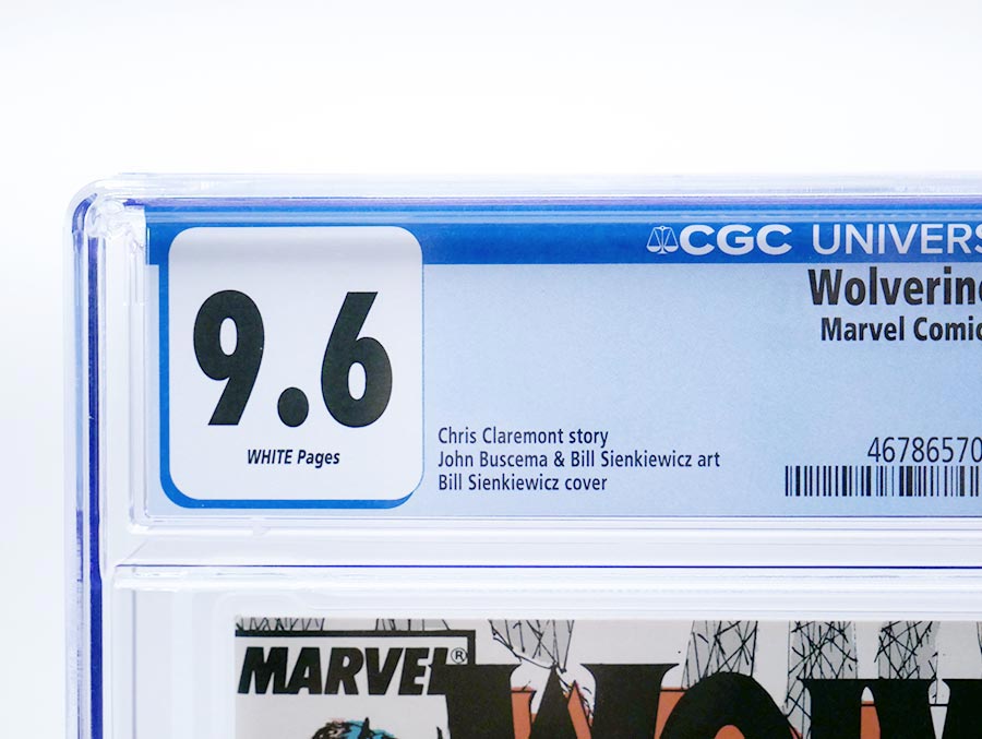 Wolverine Vol 2 #10 Cover B CGC 9.6
