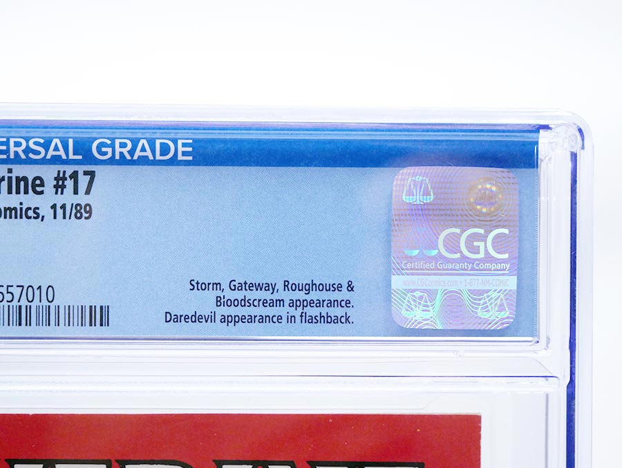 Wolverine Vol 2 #17 Cover B CGC 9.6