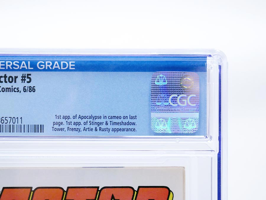 X-Factor #5 Cover C CGC 9.4