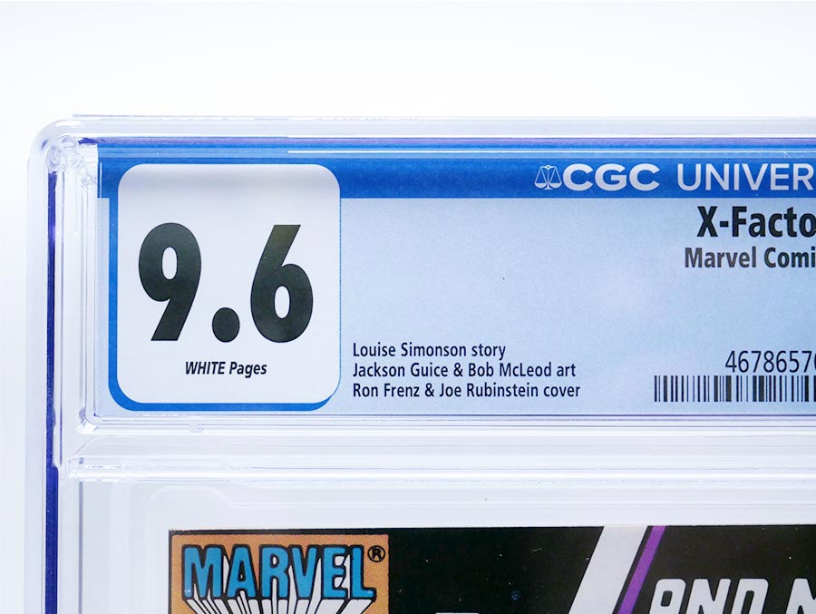 X-Factor #6 Cover D CGC 9.6