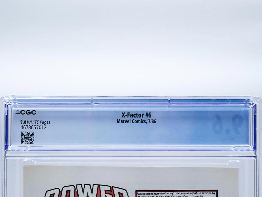 X-Factor #6 Cover D CGC 9.6