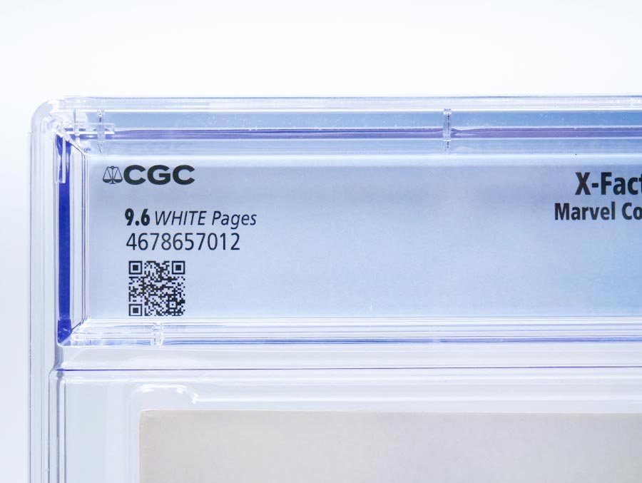 X-Factor #6 Cover D CGC 9.6