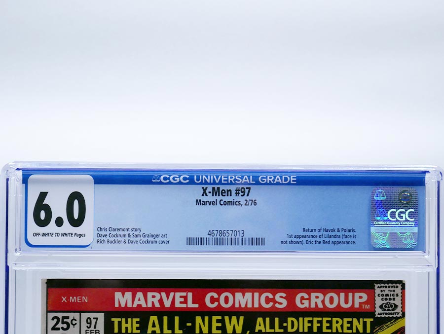 X-Men Vol 1 #97 Cover D CGC 6.0