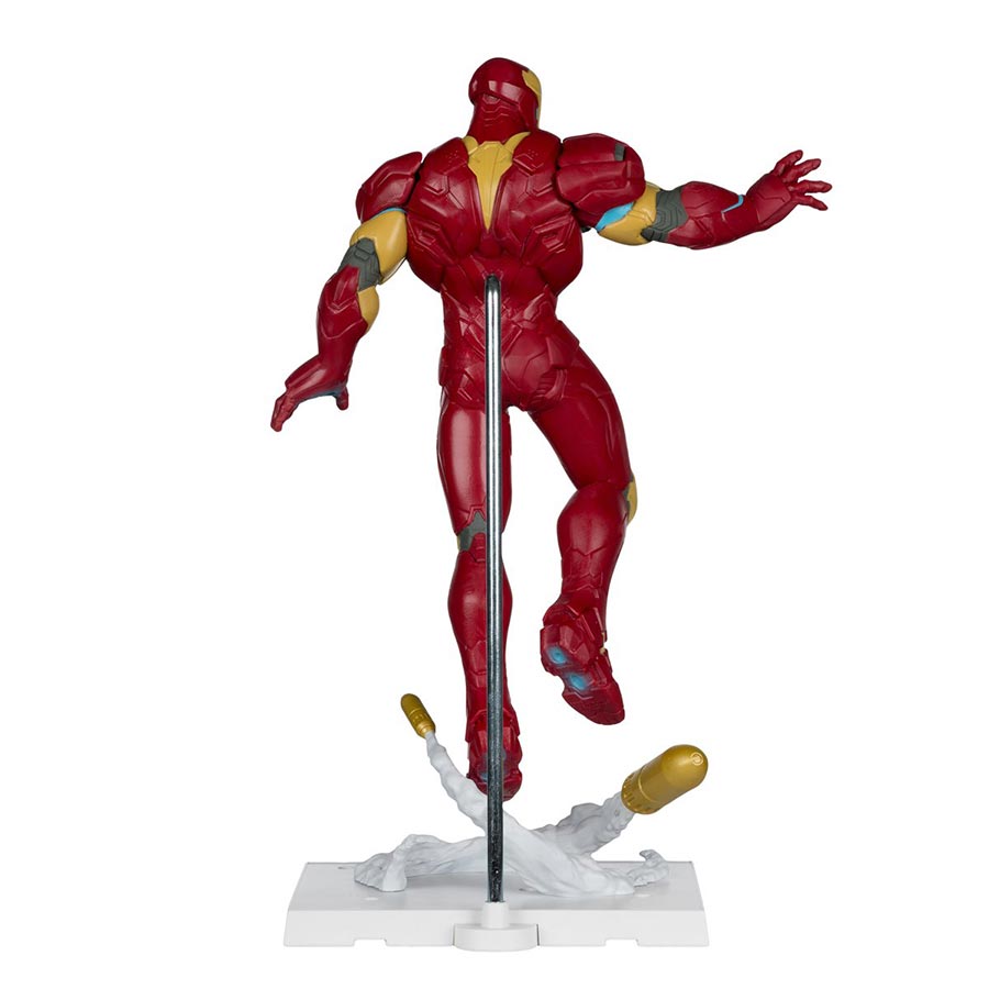 McFarlane Marvel Rivals Wave 2 Iron Man With Scene And Comic 1/6 Scale Figurine