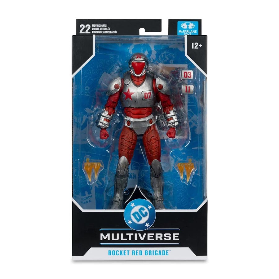 DC Multiverse Justice League Generation Lost Rocket Red Brigade 7-Inch Scale Action Figure