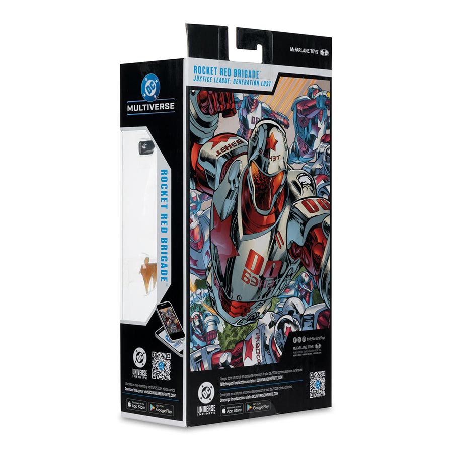 DC Multiverse Justice League Generation Lost Rocket Red Brigade 7-Inch Scale Action Figure