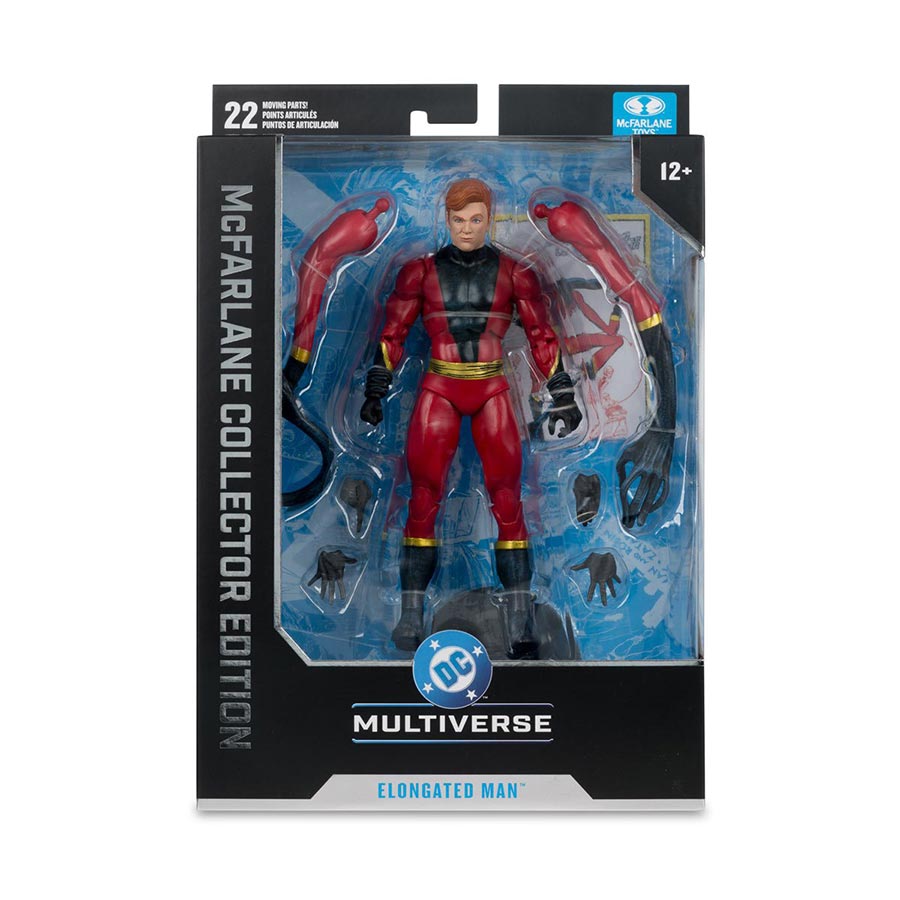 DC McFarlane Collector Edition Wave 13 DC Classics Elongated Man 7-Inch Scale Action Figure