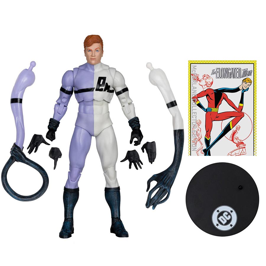 DC McFarlane Collector Edition Wave 13 DC Classics Elongated Man Platinum Edition 7-Inch Scale Action Figure
