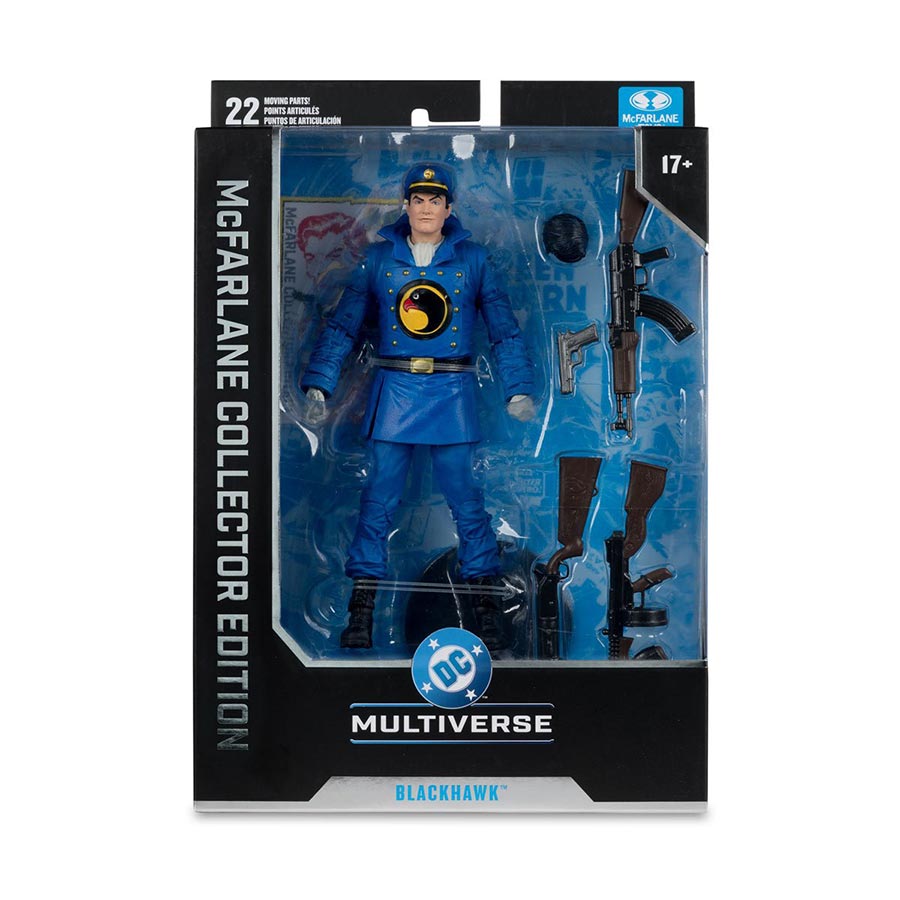DC McFarlane Collector Edition Wave 13 DC Classics Blackhawk 7-Inch Scale Action Figure