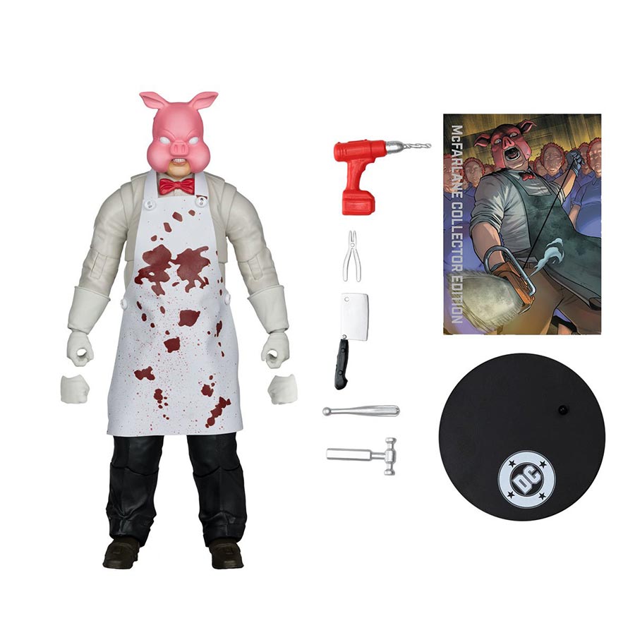 DC McFarlane Collector Edition Wave 13 Batman Professor Pyg Platinum Edition 7-Inch Scale Action Figure