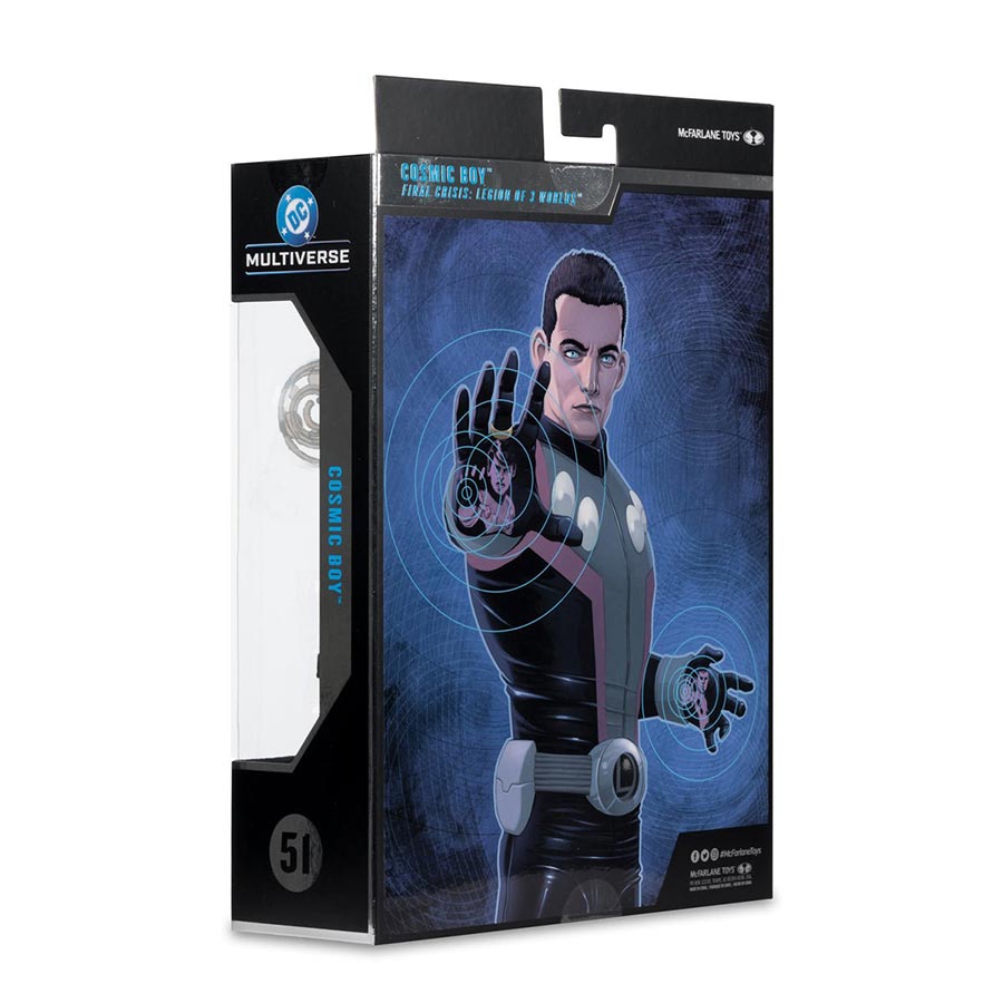 DC McFarlane Collector Edition Wave 13 Final Crisis Cosmic Boy 7-Inch Scale Action Figure