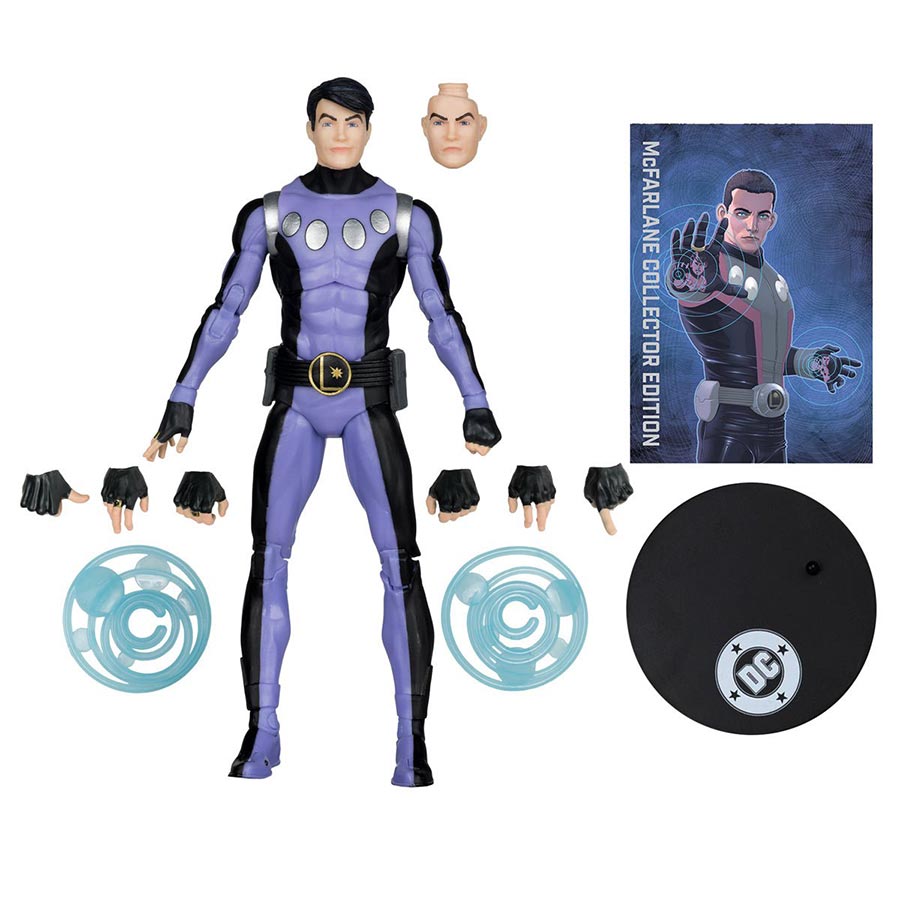 DC McFarlane Collector Edition Wave 13 Final Crisis Cosmic Boy Platinum Edition 7-Inch Scale Action Figure