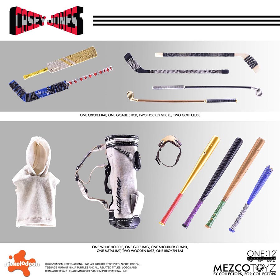 One-12 Collective Teenage Mutant Ninja Turtles Casey Jones Action Figure