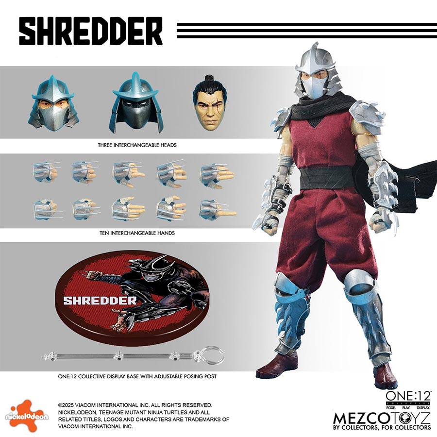 One-12 Collective Teenage Mutant Ninja Turtles Shredder Action Figure 