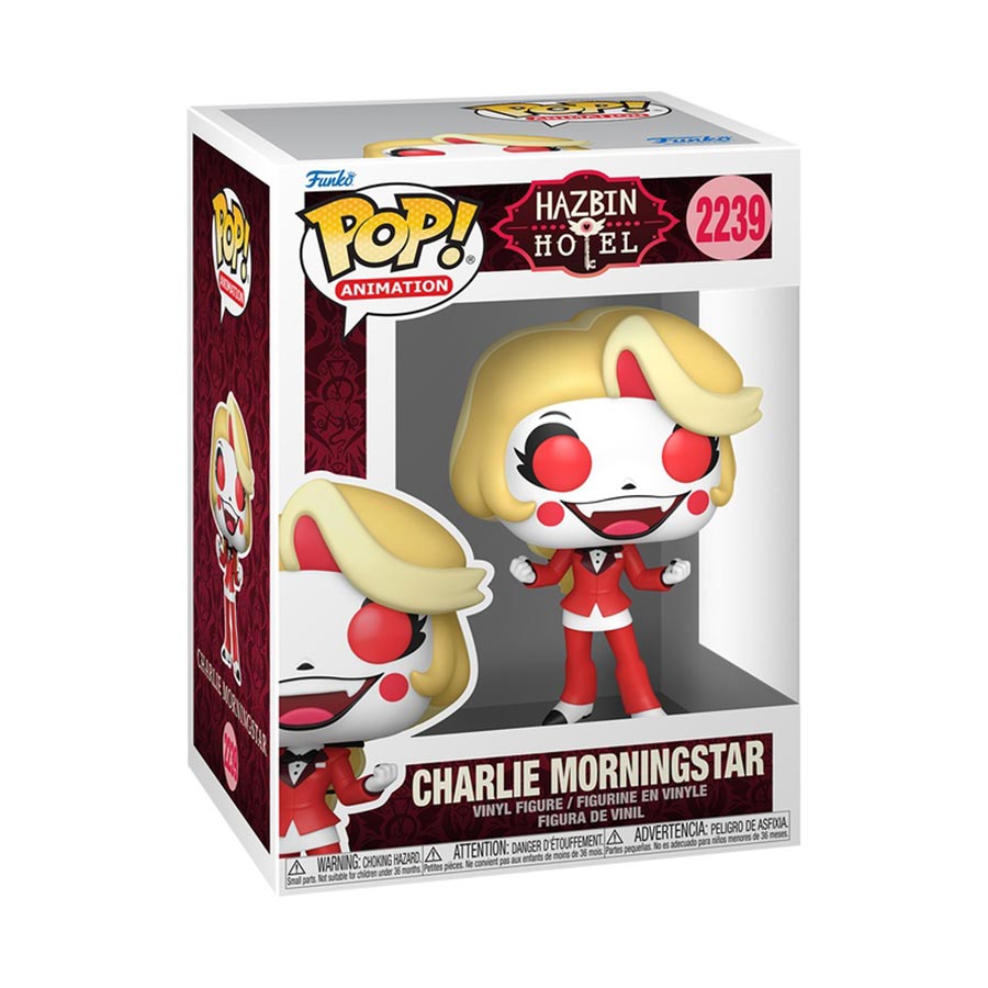 POP Animation Hazbin Hotel Charlie Vinyl Figure