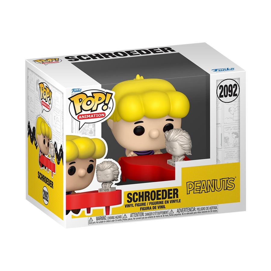 POP Premium Peanuts Schroeder Vinyl Figure