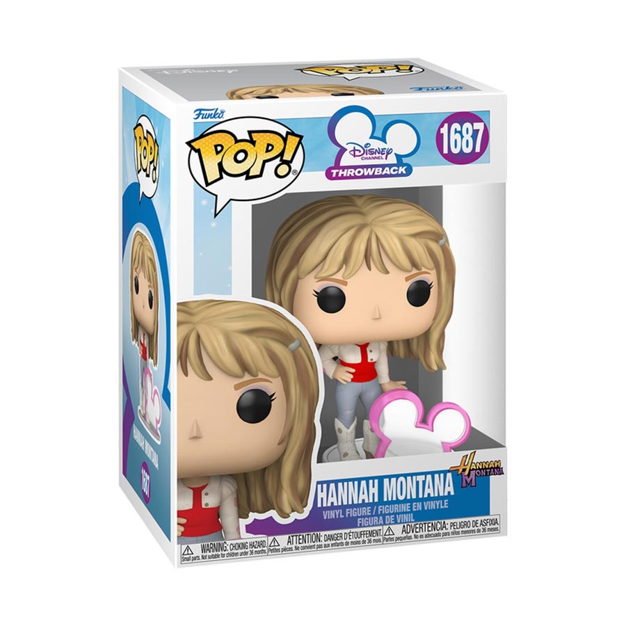 POP Disney Hannah Montana Hannah With Disney Icon Vinyl Figure