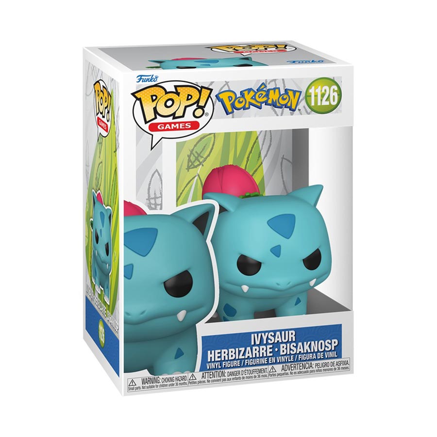 POP Games Pokemon Ivysaur Vinyl Figure