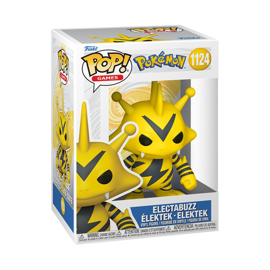 POP Games Pokemon Electabuzz Vinyl Figure
