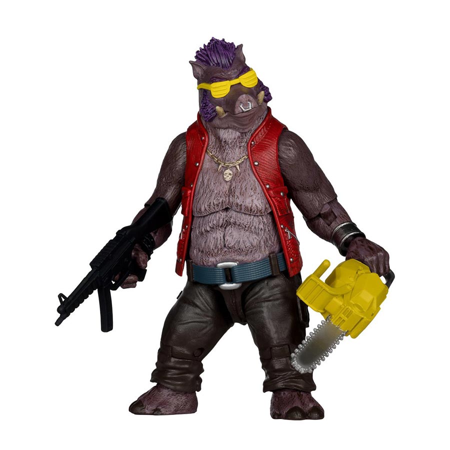 Teenage Mutant Ninja Turtles Page Punchers Wave 2 Bebop 5-Inch Scale Action Figure With Comic