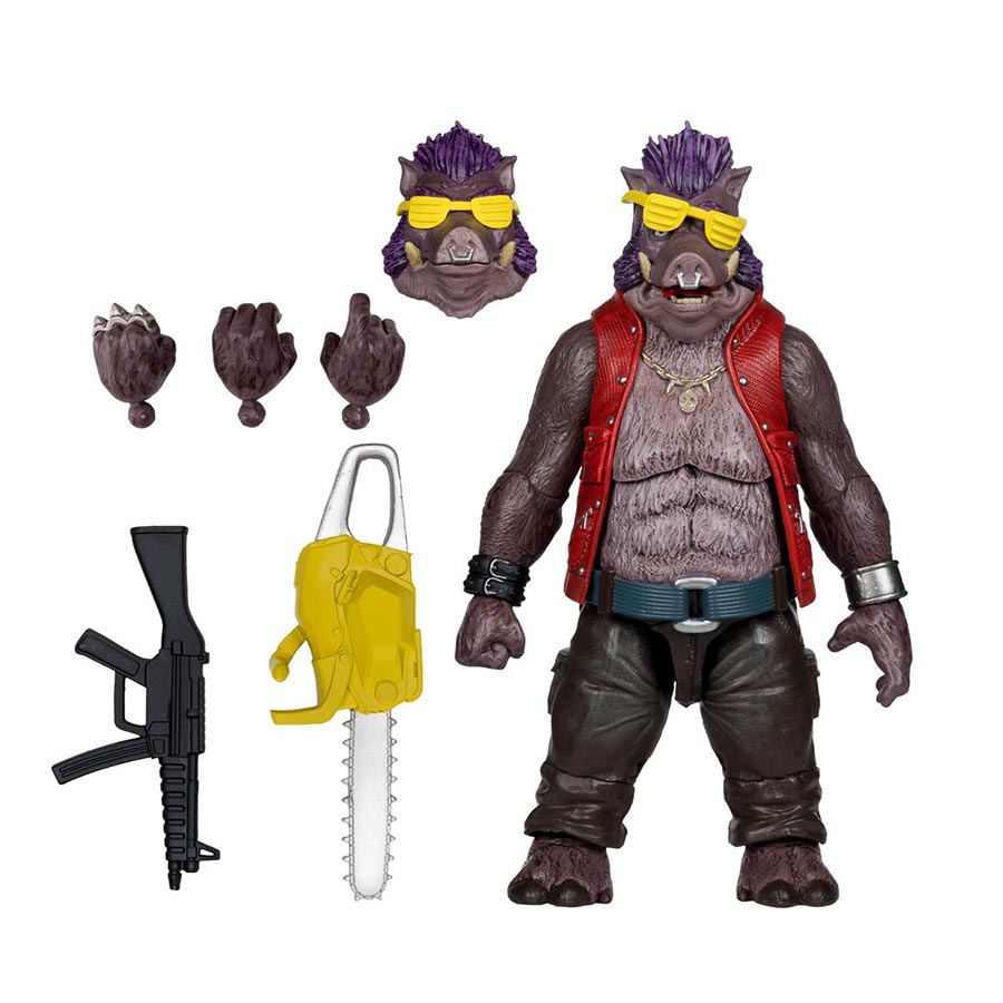 Teenage Mutant Ninja Turtles Page Punchers Wave 2 Bebop 5-Inch Scale Action Figure With Comic