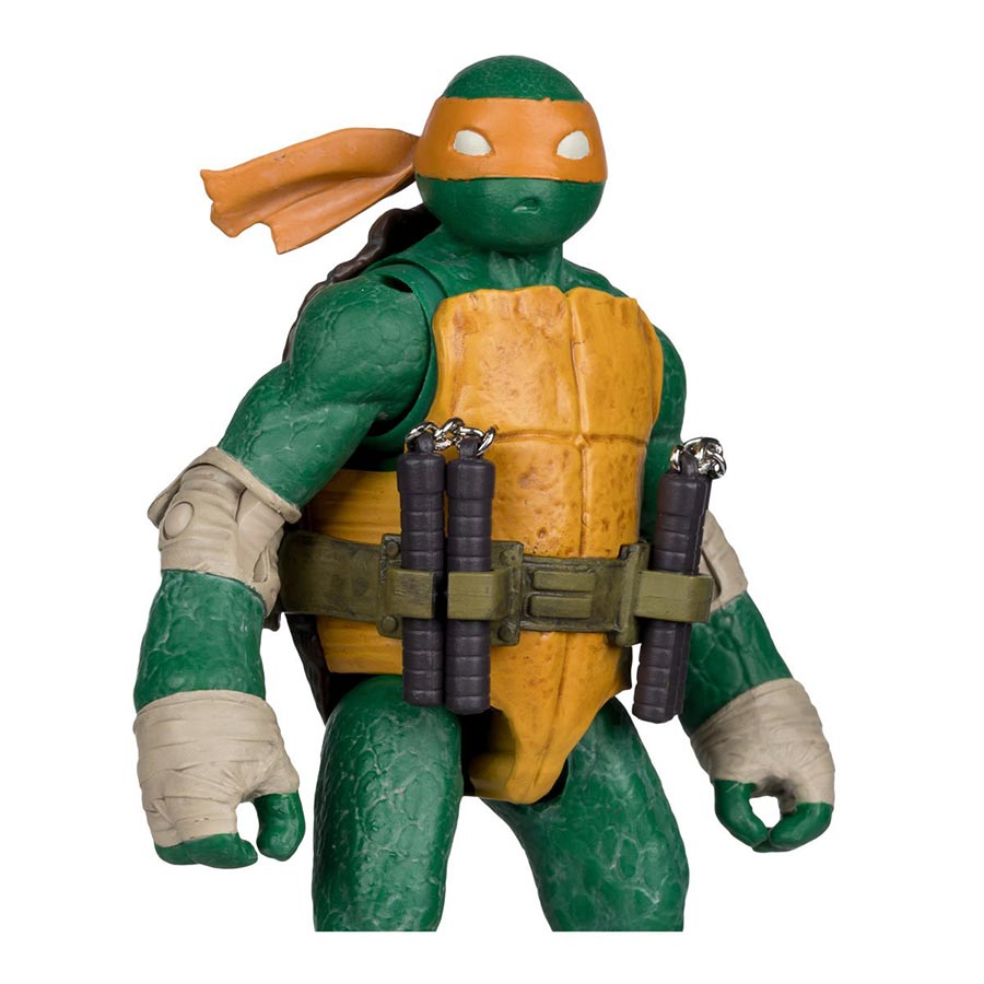 Teenage Mutant Ninja Turtles Page Punchers Wave 2 Michelangelo 5-Inch Scale Action Figure With Comic