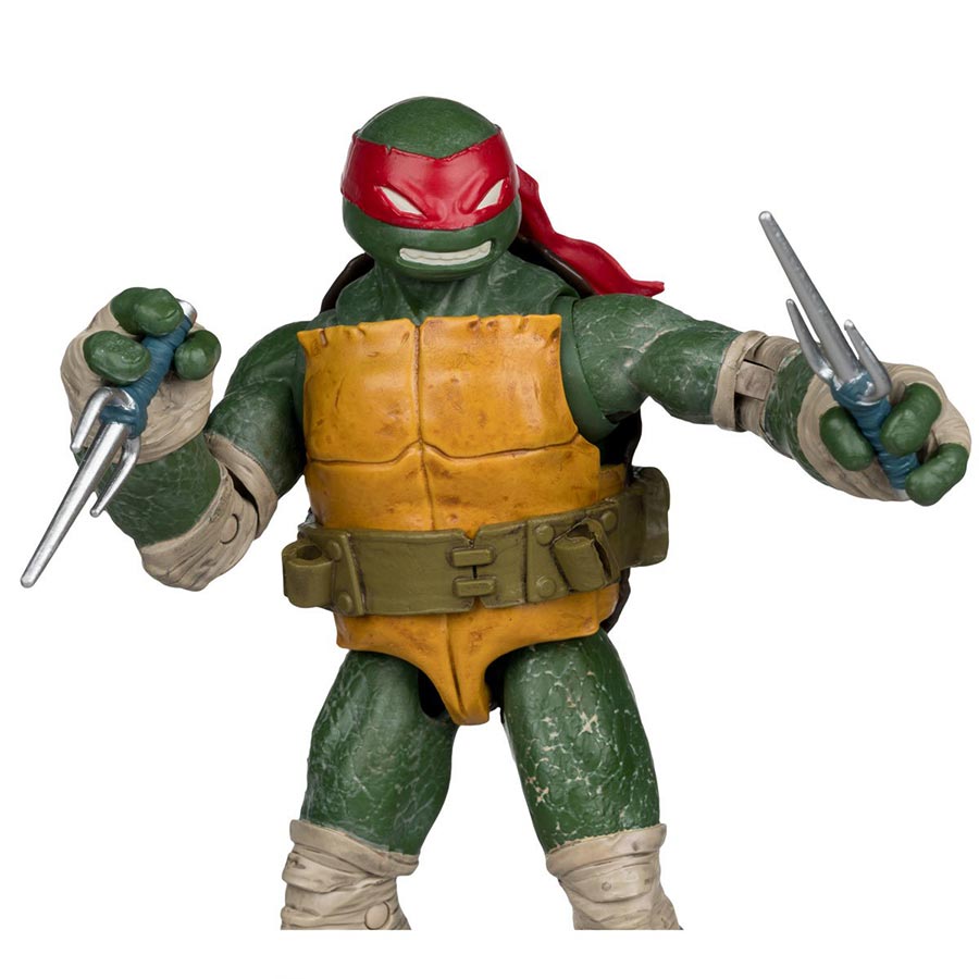 Teenage Mutant Ninja Turtles Page Punchers Wave 2 Raphael 5-Inch Scale Action Figure With Comic