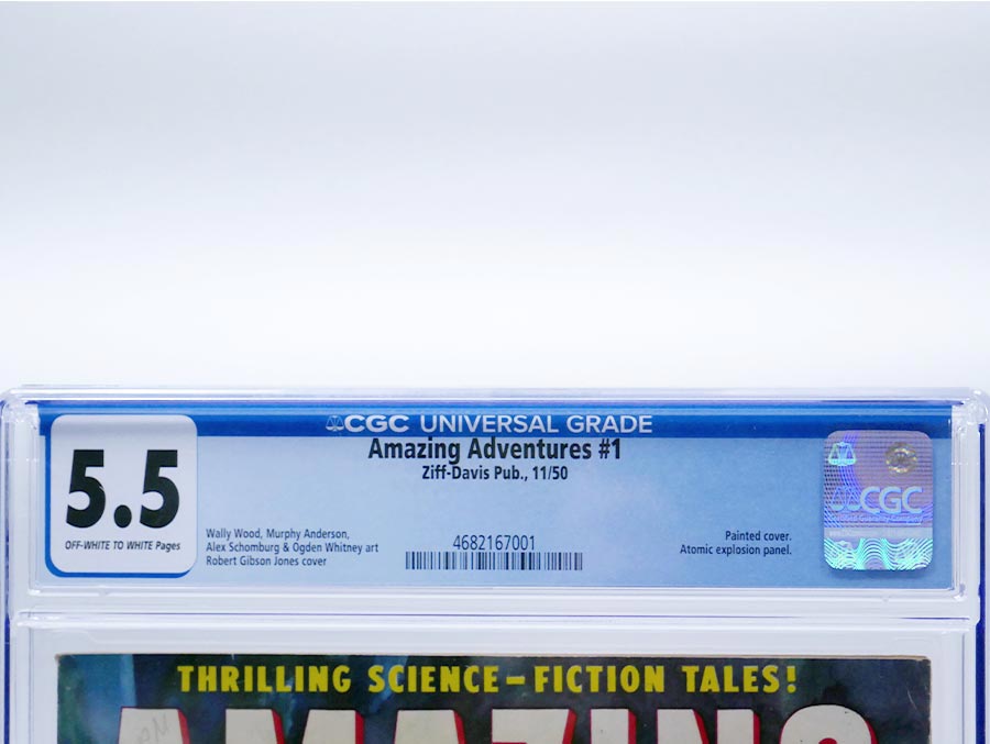 Amazing Adventures (Ziff-Davis) #1 Cover B CGC 5.5