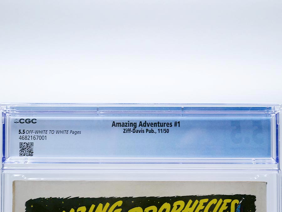 Amazing Adventures (Ziff-Davis) #1 Cover B CGC 5.5