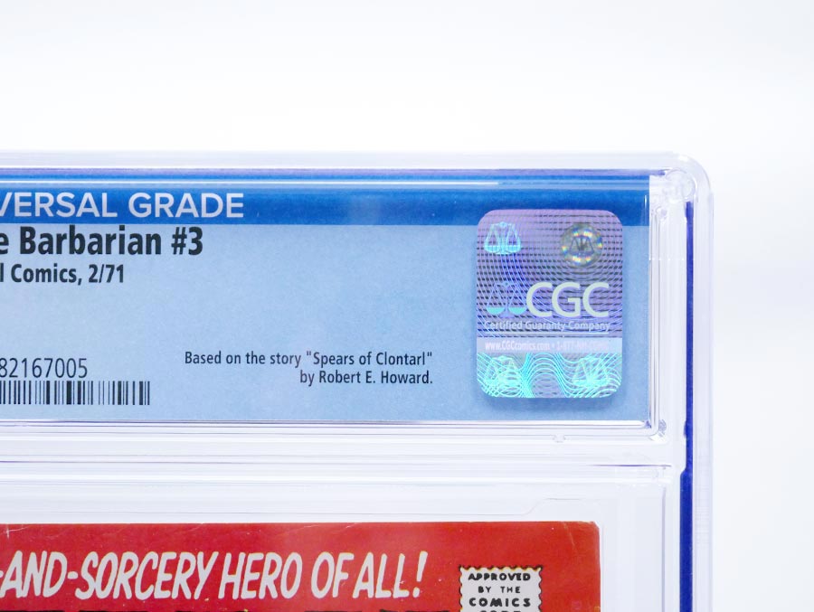 Conan The Barbarian #3 Cover B CGC 9.0