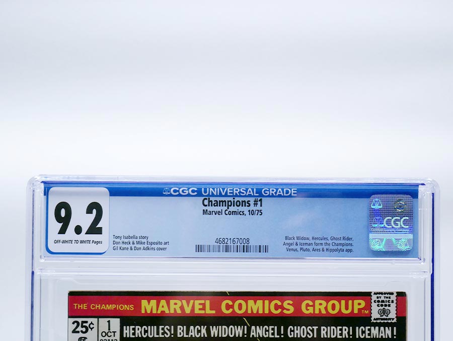 Champions (Marvel) #1 Cover B CGC 9.2