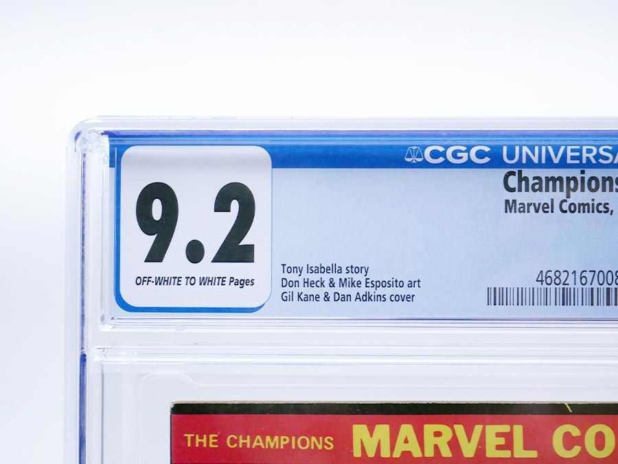 Champions (Marvel) #1 Cover B CGC 9.2