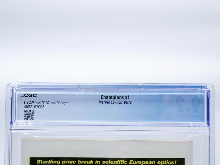 Champions (Marvel) #1 Cover B CGC 9.2