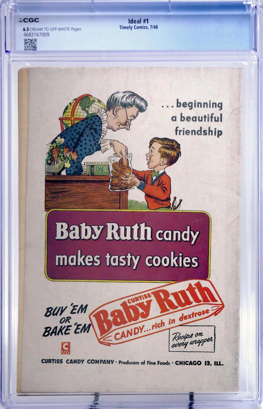 Ideal #1 Cover B CGC 6.5