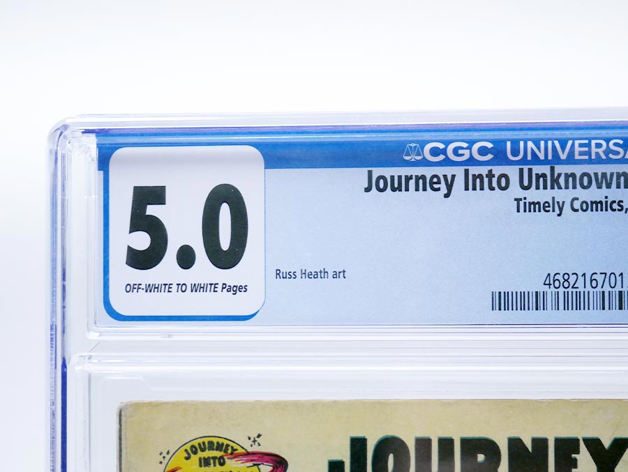 Journey Into Unknown Worlds (Atlas) #36 Cover B CGC 5.0