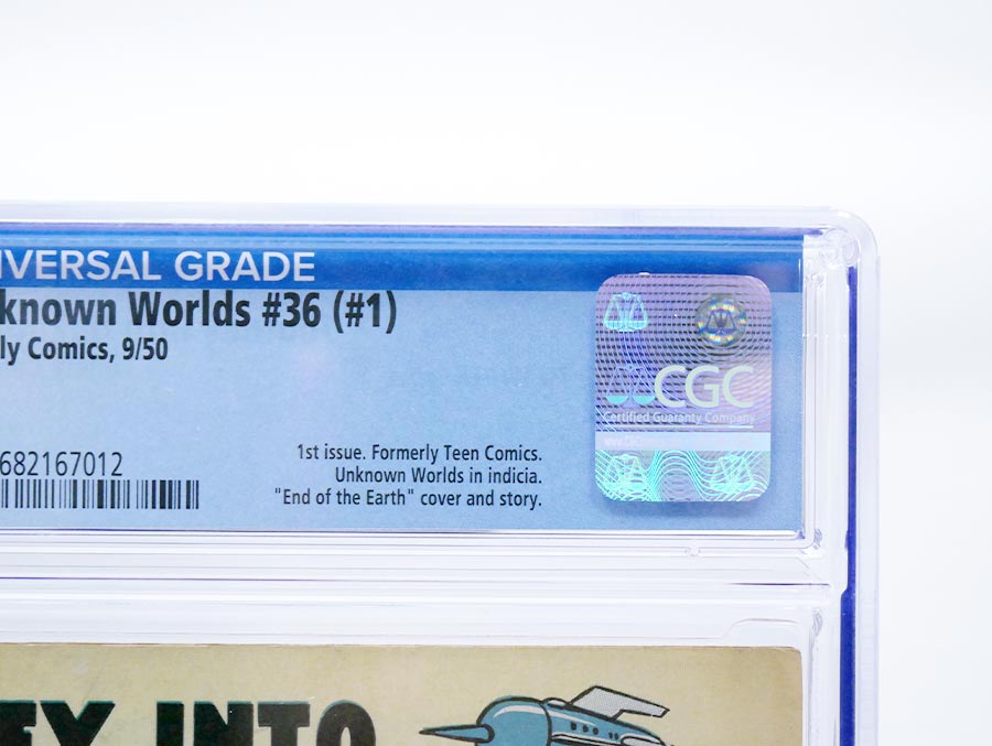 Journey Into Unknown Worlds (Atlas) #36 Cover B CGC 5.0